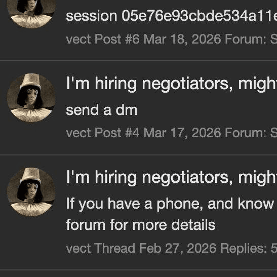 Vect actively recruiting negotiators