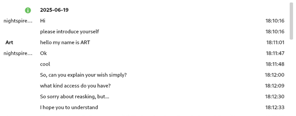 Ransomware group requirements disclosure